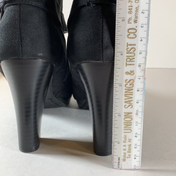 Dana Buchanan Connie Faux Fur Trim Ankle Boots - Picture 12 of 16